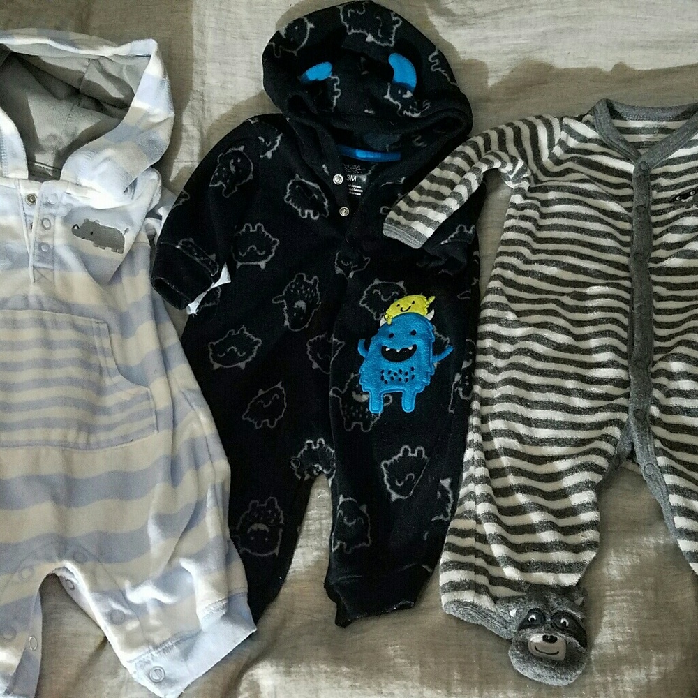 0/3 COZY COVERALL AND TERRY SLEEPER